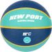 New Port Minibasketbal - Donkerblauw/Aqua - Maat 1