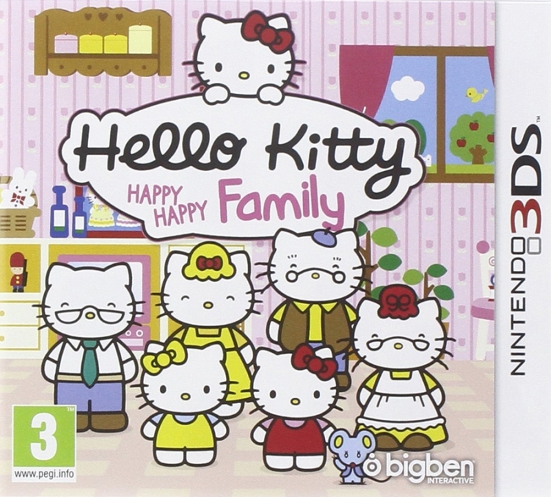 BigBen Hello Kitty Happy Happy Family Nintendo 3DS