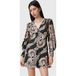 AllSaints Auden Robe Lita Noir Taille: 8