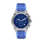 Armani Exchange AX4166 Heren Horloge 44mm - Blauw