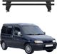 Omac Barres De Toit Transversales En Aluminium Pour Citroën Berlingo Mk1 1996-2010 – Antivol – Rainure En T – Testées City Crash – Charge Max 50 Kg Noir
