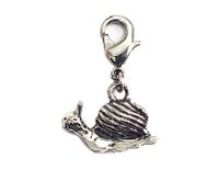 INNSPIRO Nice Charms Metalen hanger slak met karabijnhaak