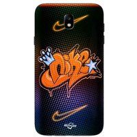 Samsung Etui Galaxy J7 2018 Nike Just Do It Oranje Maniacase