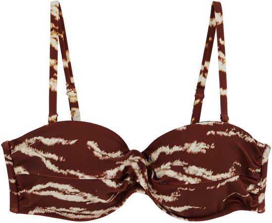 WE Fashion Dames bikini top met print