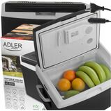 Adler AD8092 Campingkoelkast - 40L - Koelen en Verwarmen - Zwart en Grijs