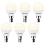 Blaupunkt Ledlamp E14 Globe 6W 2700K Warmwit 6 Stuks