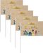 Folat Sinterklaas zwaaivlaggetje - 50x - Welkom Sint en Piet - 30 x 20 cm