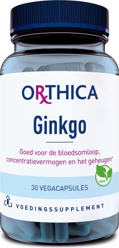 Orthica Ginkgo - 30 vegacapsules