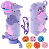 Nobo Projecteur pour enfants Bière avec 48 diapositives pour dessiner et projeter - Violet