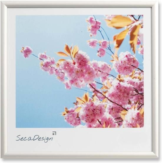 SecaDesign Lumi Fotolijst - Fotomaat 13x13 cm - Zilver