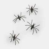 LOBERON Decoratiepin set van 4 Gwynetha antiekzwart