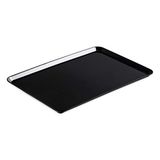 thermohauser Serveerdienblad van melamine zwart, 42,0 x 28,0 cm