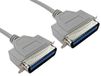RS PRO Parallelle kabel Centronics stekker Centronics stekker L. 3m, grijs