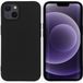 iMoshion Hoesje iPhone 13 - Siliconen Backcover - Zwart
