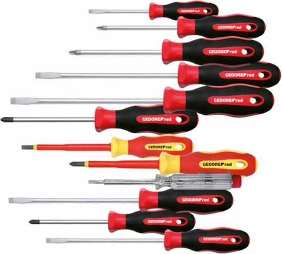 Gedore RED R38002012 12-delige schroevendraaierset XXL