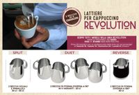 Ilsa Revolution Split melkkannetje RVS 300ml