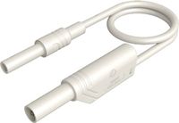 SKS Hirschmann MAL S WS-B 100/2,5 ws Veiligheidsmeetsnoer 4mm-veiligheidsbus 4mm-veiligheidsstekker, stapelbaar 100 cm