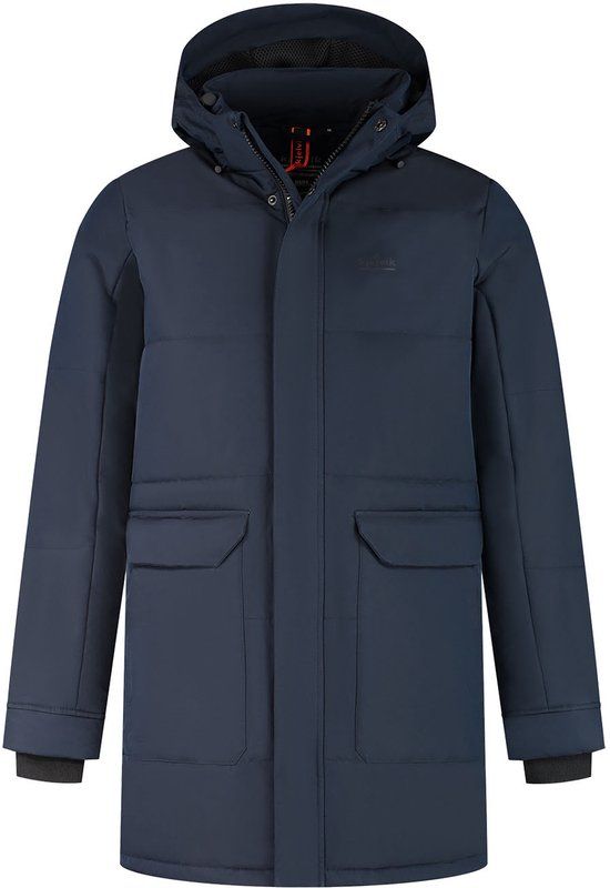Kjelvik Oscar Heren Outdoorjas - Navy - L - Donkerblauw - Mannen - Polyester - Herfst/Winter 2025