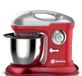 BEHOME SM6500R Professionele planeetketting, 6,5 l, rood/10 snelheid, 2 garde en 1 kneedhaak