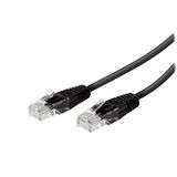 Vivanco VNITLAN6A07UTPK 0,75 m Cat6a U/UTP Zwart