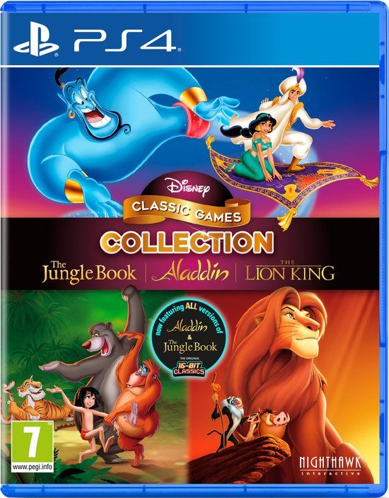 Disney Classic Games Collection: The Jungle Book, Aladdin and The Lion King - PlayStation 4