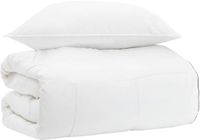 vidaXL - Dekbed - Set - Wit - 155 x 200 cm - Katoen, Bamboe, Polyester
