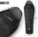 Pentagon Cocoon Sac de couchage d'été Noir