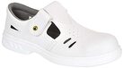 Portwest FW48 Steelite ESD Ebro Safety Sandal - White - Size 40