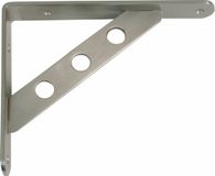 AMIG Plankdrager/steun Heavy Support - metaal - zilver - H200 x B160 mm - Tot 370 kg