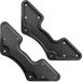 deleyCON Adaptateur universel VESA pour supports muraux TV et moniteurs - jusqu'à 30 kg - de VESA 200x200 à VESA 300x300 400x200 400x400 - Extension VESA