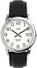 Timex Easy Reader mannen 35mm zwart lederen band datumvenster quartz horloge T2H281