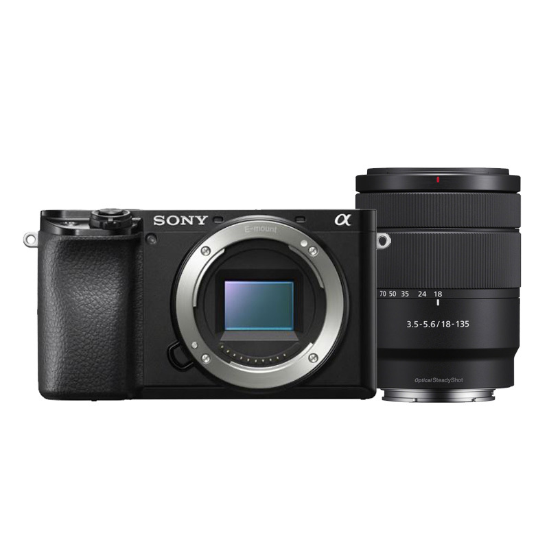 Sony Sony A6100 zwart + 18-135mm F/3.5-5.6 OSS
