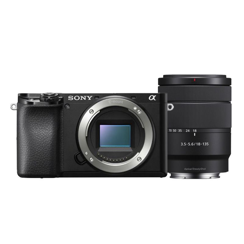 Sony Alpha 6100 + 18-135mm Lens - Black
