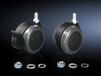 Rittal CP 6148.000 Roulettes Noir 75 kg