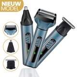 3 in 1 Nose Trimmer Ultimate - All In One Eyebrow and Ear Hair Trimmer - Nose Hair Trimmer for Men - Incl e-book