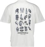 The GoodPeople T-shirt Heren Tax Wit M
