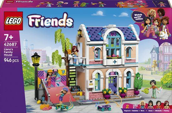 LEGO Friends 42687 Lianns Huis Bouwstenen
