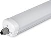 V-tac HOFTRONIC Set van 6 LED TL armaturen rechthoekig 24 Watt 3840lm Neutraal wit 4000K Koppelbaar tot 10 stuks IP65 waterdicht ABS materiaal