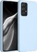 kwmobile Mat Lichtblauw TPU Back Cover voor Samsung Galaxy A52 / A52 5G / A52s 5G