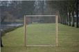 Tuindeco Gaaselement 7.5 x 7.5 cm met kader 180 x 180 cm geimpregneerd