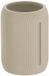 Tendance Provence porte-brosse à dents/gobelet - beige - 270ml - rond - polyrésine