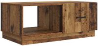 vidaXL Salontafel Oud hout 90 x 50 x 37 cm
