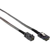 Inline 27628B Mini-SAS HD-kabel, SFF-8643 naar SFF-8087, 1 m