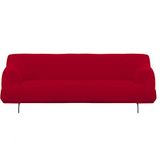 Bankplaid Gemitex Bankplaid Flexy 4-zits, bordeaux, gemaakt in Italië, universeel, bi-elastisch, met stangen