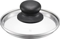 WMF Fusiontec Mineral 0515265290 glazen deksel voor mini-pan 12 cm met bakeliethandvat, ovenbestendig tot 180 °C, vaatwasmachinebestendig