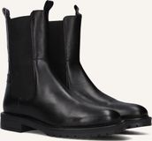 Notre-V Dungaball-87 Veterboots Dames Zwart Leer Maat 38