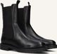 Notre-V Dungaball-87 Veterboots Dames Zwart Leer Maat 38