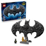 LEGO DC Batman Logo – Superhelden Speelgoed voor Kinderen met 2 Minifiguren – 3D DIY Kinderkamer Decoratie – Cadeau voor Jongens vanaf 12 jaar en Fans – 76330