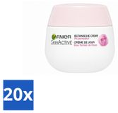 Garnier 20 x SkinActive Botanische Dagcrème met rozenwater voor droge en gevoelige huid, 50 ml - Voordeelverpakking