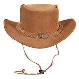 Urban 5884 Cowboy Hat Tan Suede Leather Unisex Adult Size M